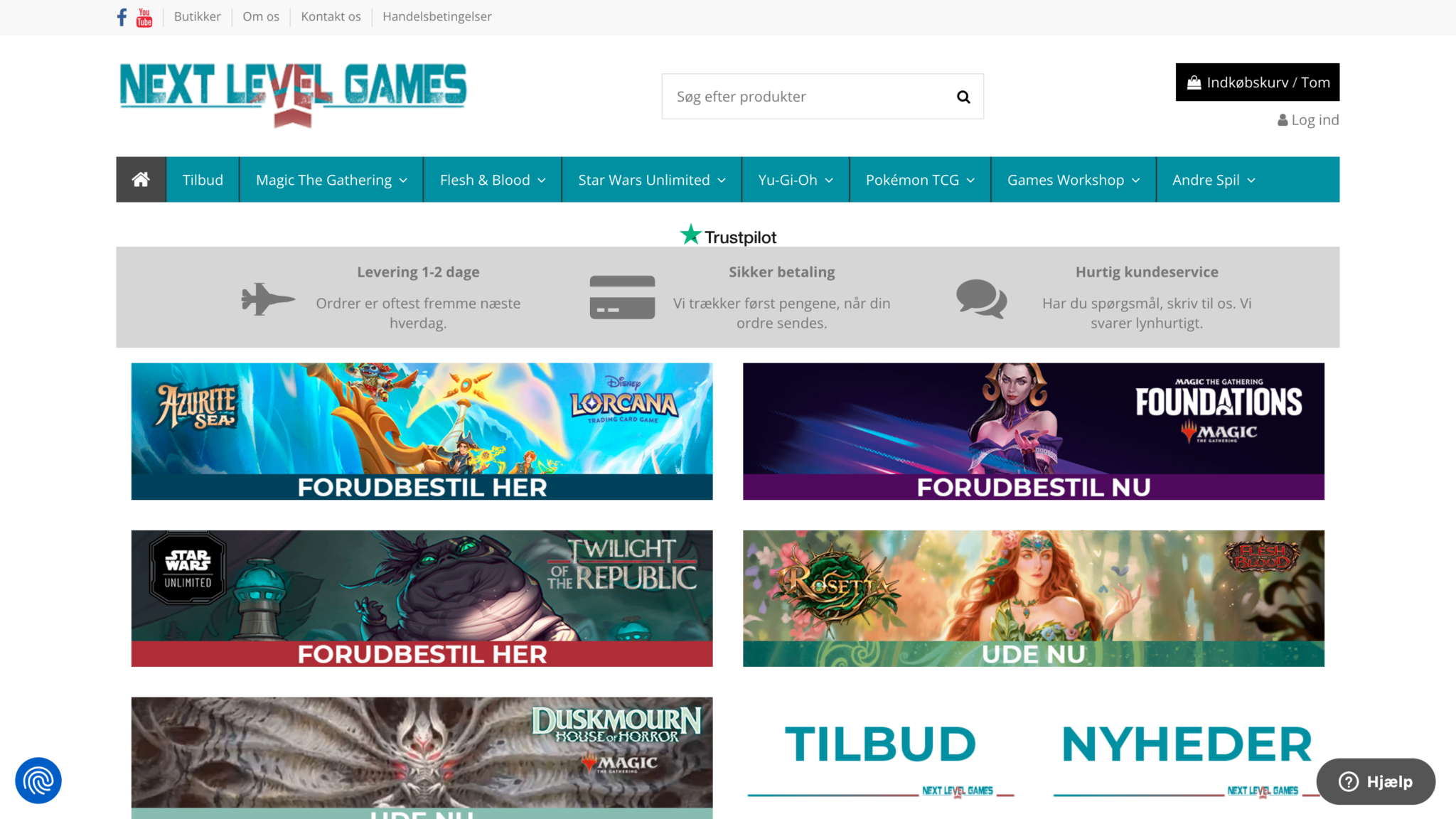 Next Level Games Rabatkode - 10% Rabat - juni 2026