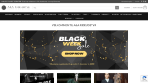 A&A Rideudstyr forside