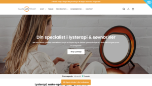 Dansk Lysterapi forside