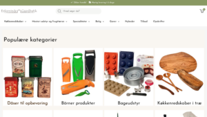Eriksminde Gaardbutik forside