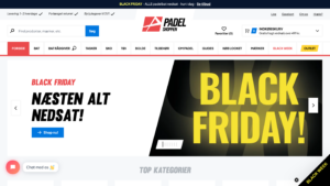 Padelshoppen forside