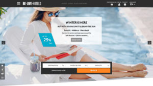 Be Live Hotels forside