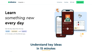 Blinkist forside