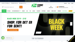 Tennisshoppen forside