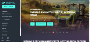GPORTAL forside