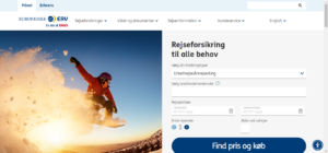 Europæiske ERV forside