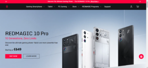 Redmagic forside
