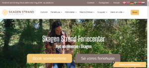 Skagen Strand Feriecenter forside