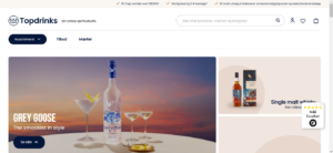 Topdrinks forside
