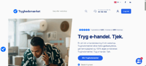 Tryghedsmærket forside