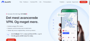 NordVPN forside