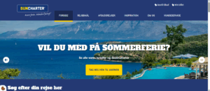 SunCharter forside