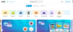 Wolt forside