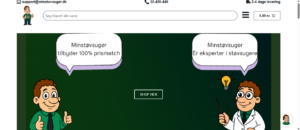 MinStøvsuger forside